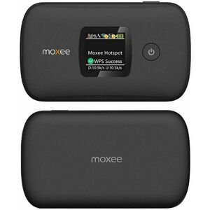 AT&T Prepaid MOXEE K779 4G LTE Dual-Band Mobile Hotspot, 256MB 1200 Mbps, Black